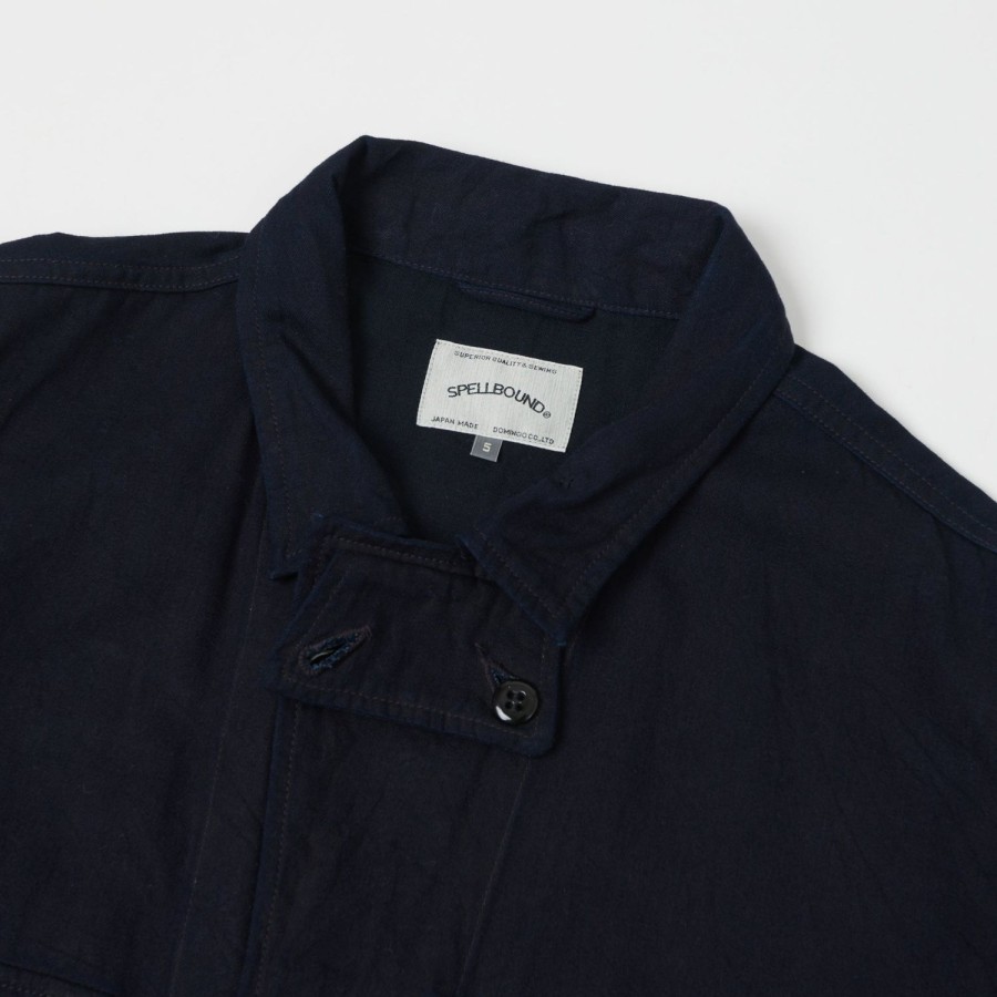 Clothing Spellbound | Spellbound 48-555E M-65 Jacket - Dark Indigo