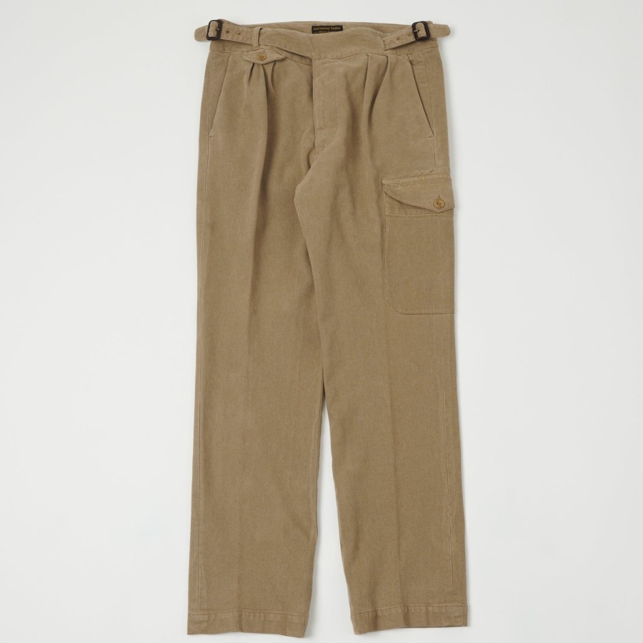 Clothing East Harbour Surplus | East Harbour Surplus Sedona Moleskin Trouser - Beige