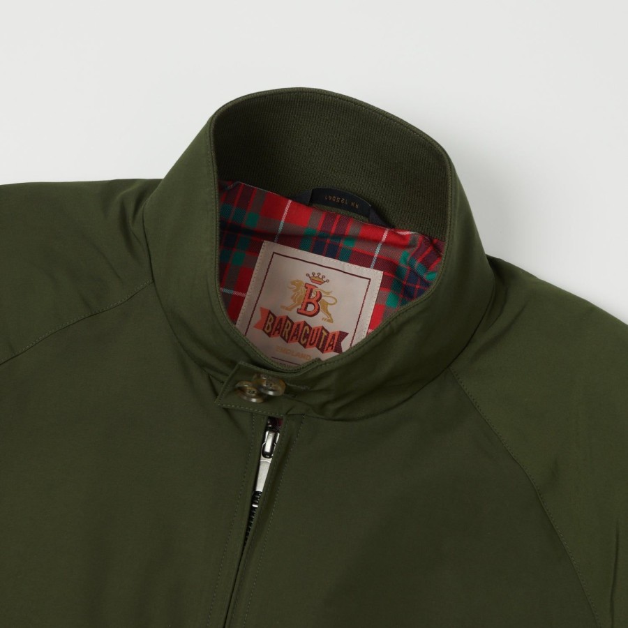 Clothing Baracuta | Baracuta G9 'Baracuta Cloth' Harrington Jacket - Beech