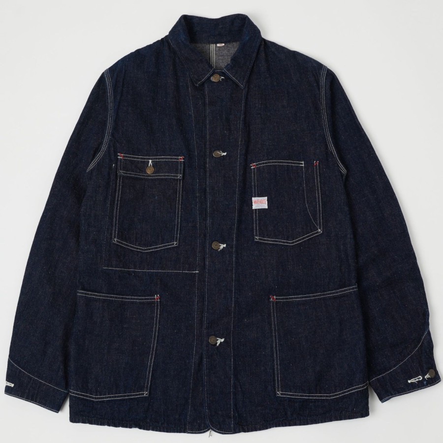 Clothing Warehouse & Co | Warehouse 2110 Denim Coverall Jacket - Rinsed