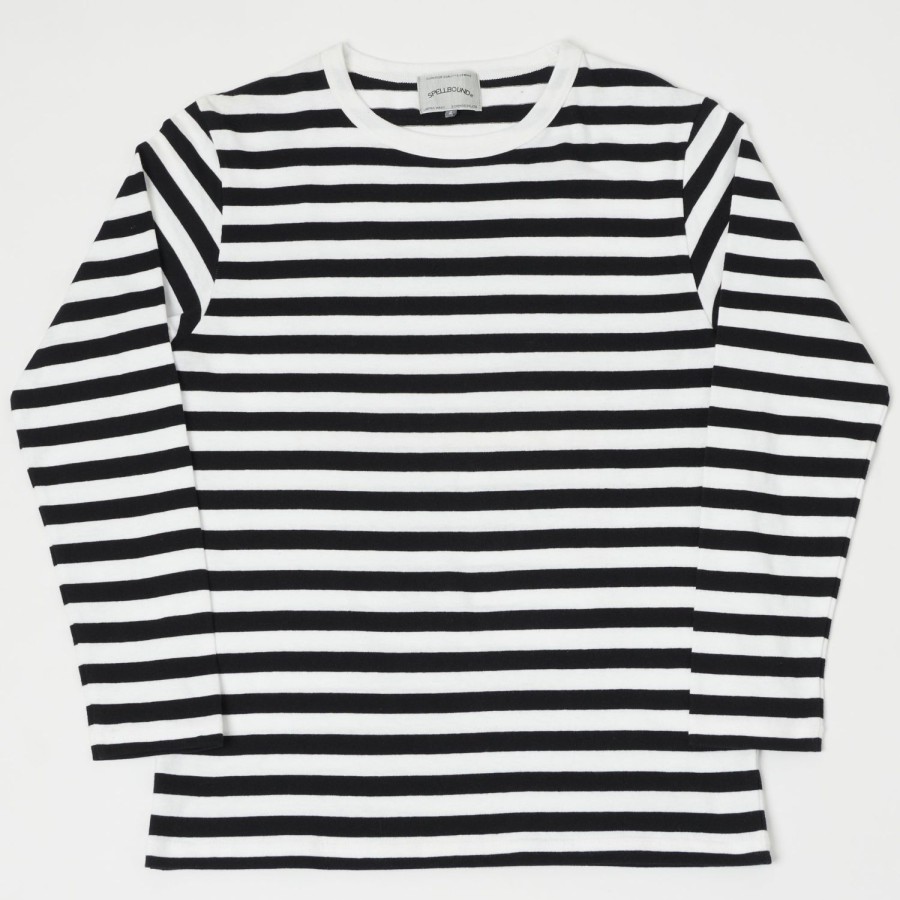 Clothing Spellbound | Spellbound 49-061N Long Sleeved Tee - Black Stripe