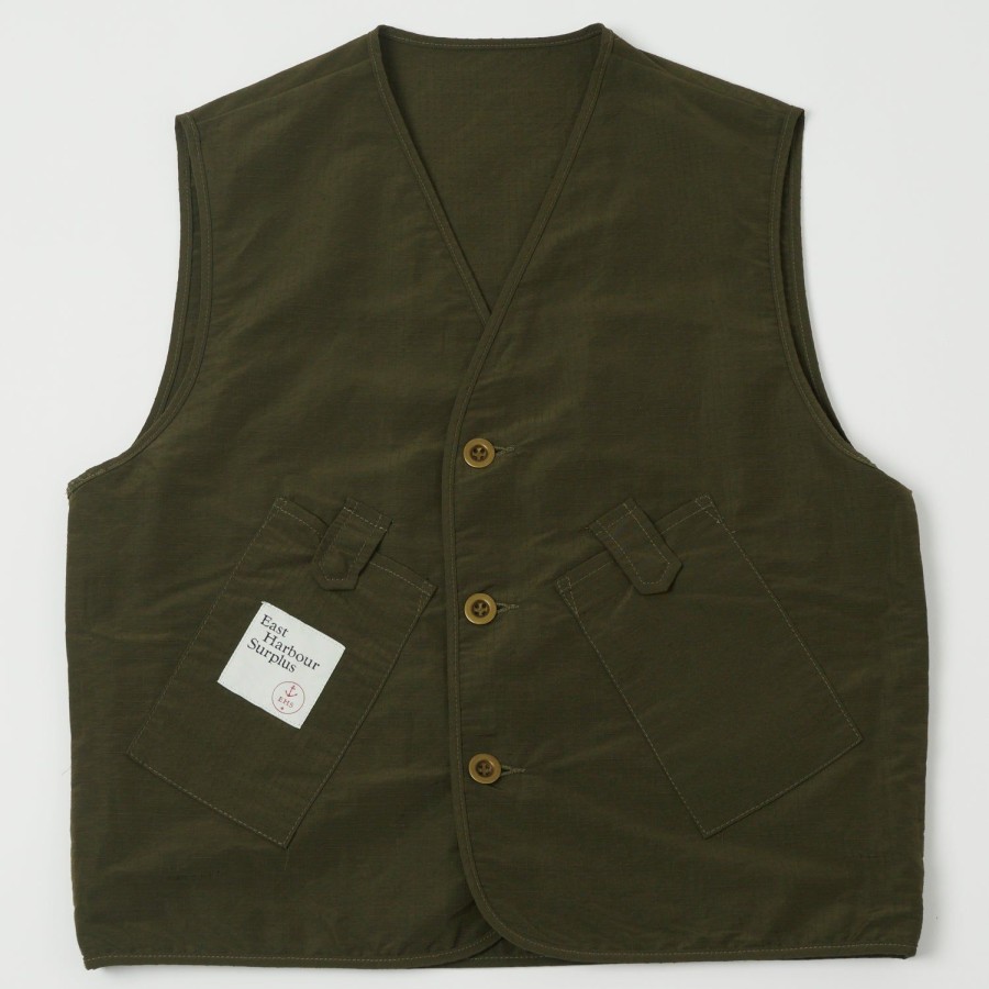 Clothing East Harbour Surplus | East Harbour Surplus Stoke Field Vest - Green