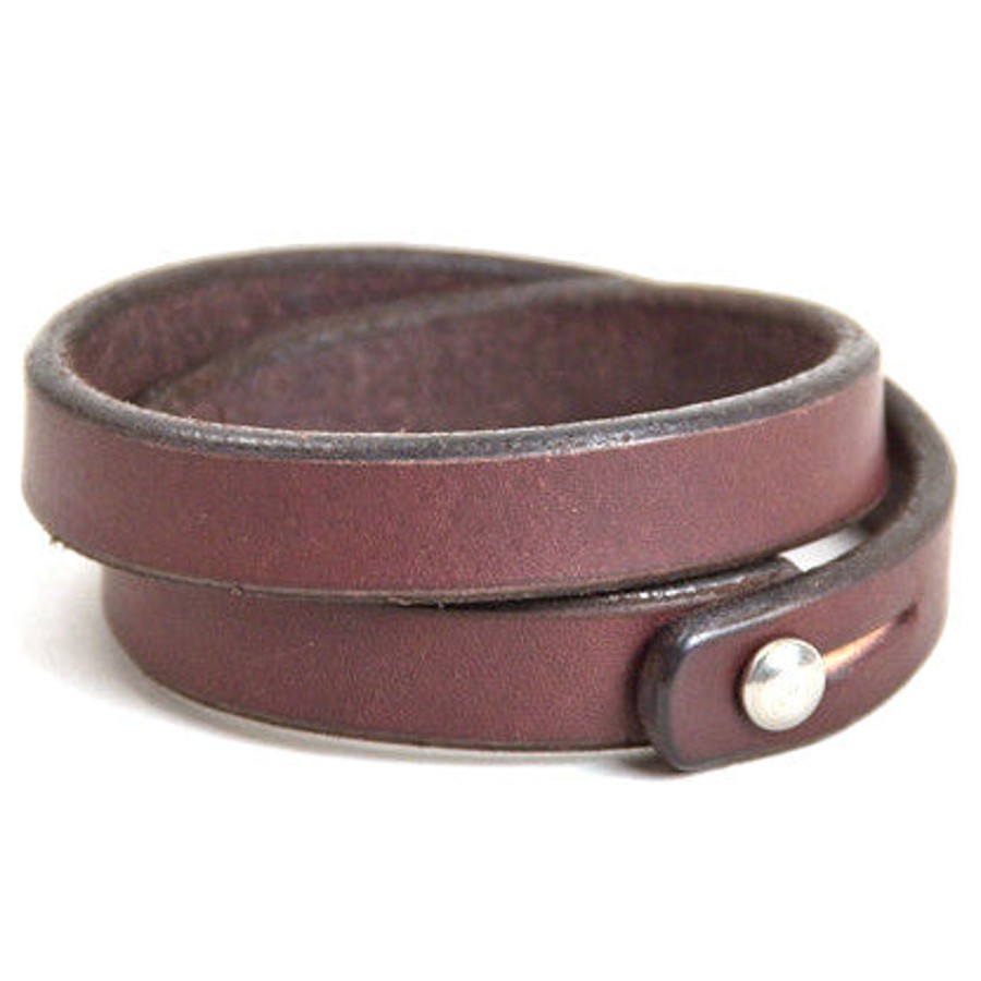 Accessories Tanner Goods | Tanner Goods Double Wristband Havana