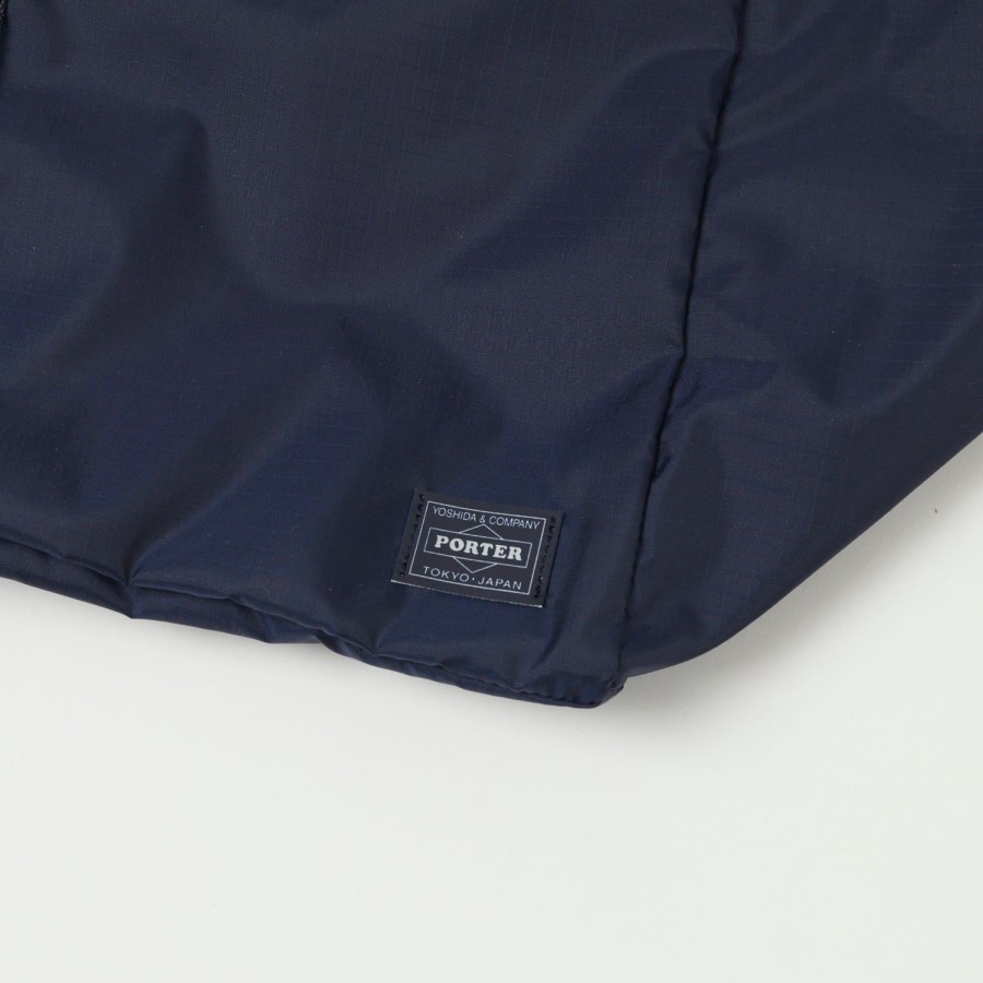 Accessories Porter - Yoshida & Co. | Porter-Yoshida & Co. Large Flex 2-Way Duffle Bag - Navy