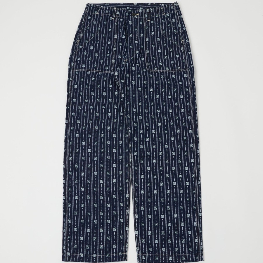 Clothing Full Count | Full Count 1330 Utility Trouser - Indigo Wabash