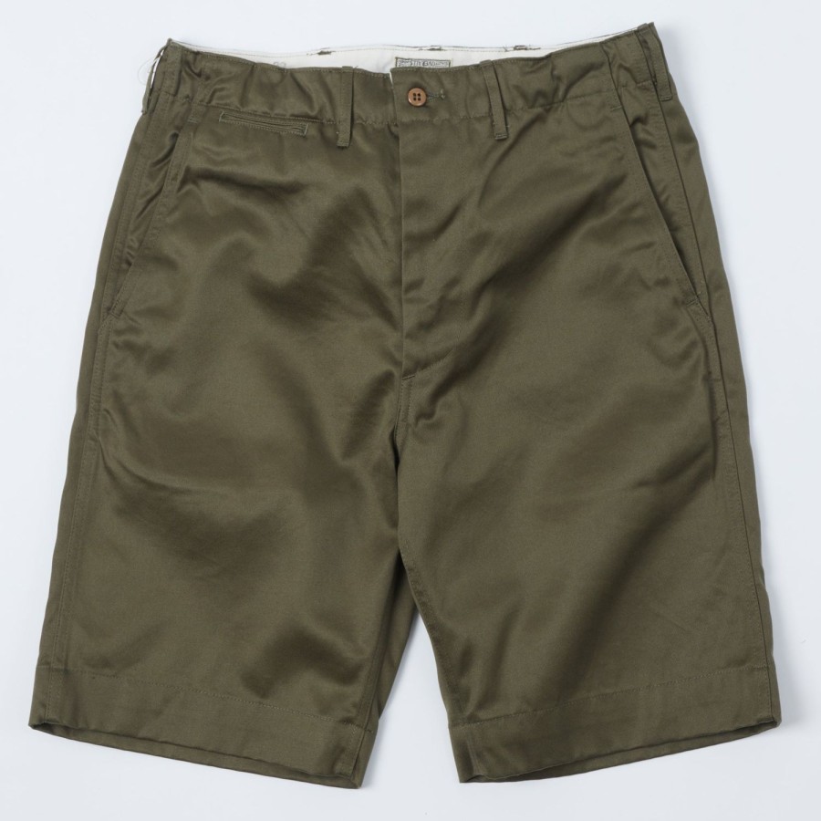 Clothing Buzz Rickson's | Buzz Rickson'S Original-Spec. Chino Short - Olive