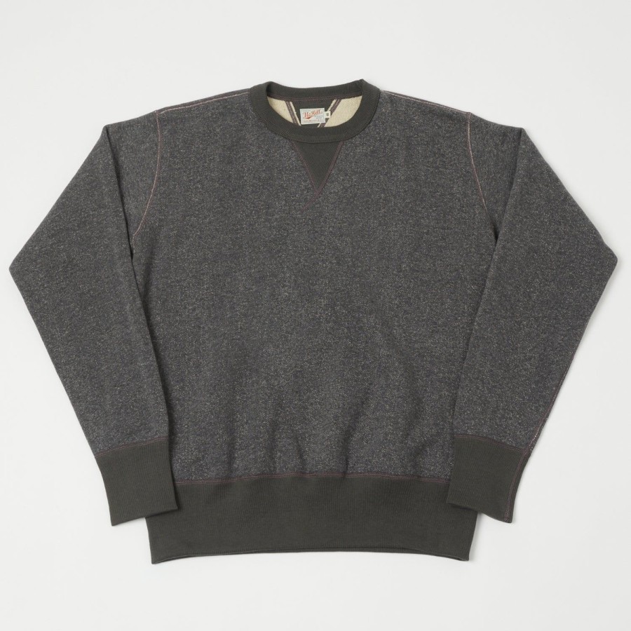 Clothing TOYS McCOY | Toys Mccoy 'Flat Seamer' Sweatshirt - Black Mixedi