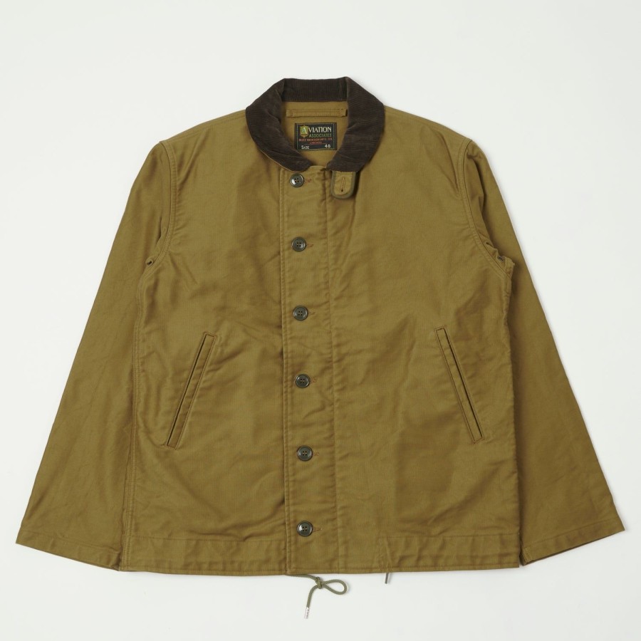 Clothing Buzz Rickson's | Buzz Rickson'S Aa N-1 Civilian Model Deck Jacket - Khaki