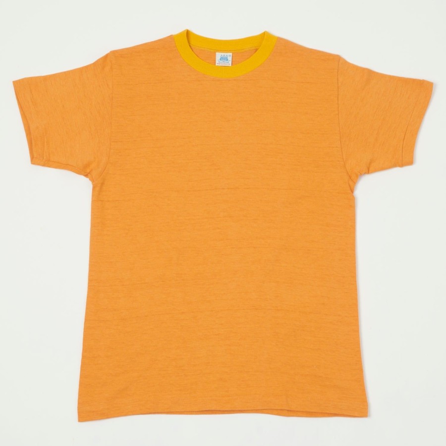 Clothing John Gluckow | John Gluckow Lot. Jg-Cs08 Two Tone Tee - Light Orange/Gold