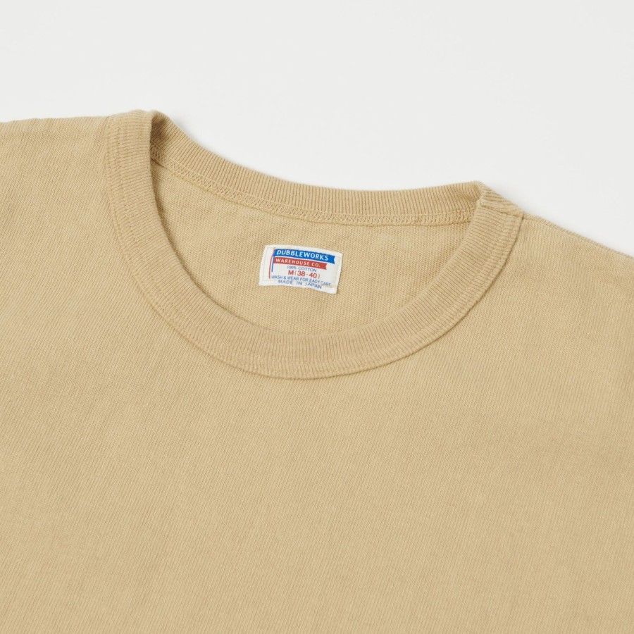 Clothing Dubbleworks | Dubbleworks Heavy Fabric Pocket Tee - Egg