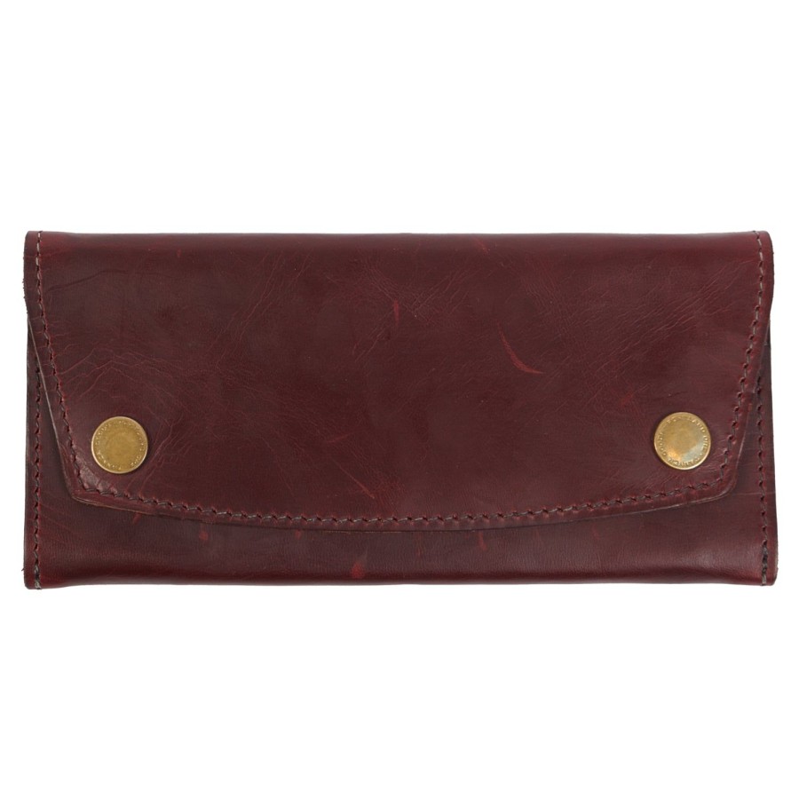 Accessories Tanner Goods | Tanner Goods Tradesman Wallet Dark Oak