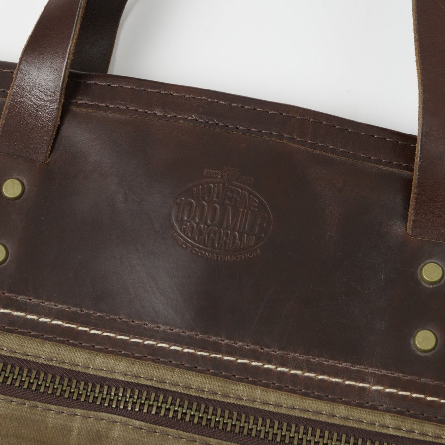 Accessories Warehouse & Co | Wolverine 1000 Mile 'Rambler' Horween Leather Tote Bag