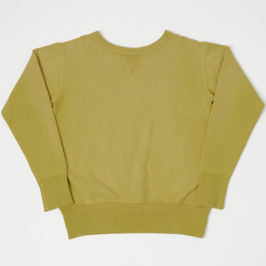 Clothing Warehouse & Co | Warehouse 474 Crew Neck Sweatshirt - Faded Yellow