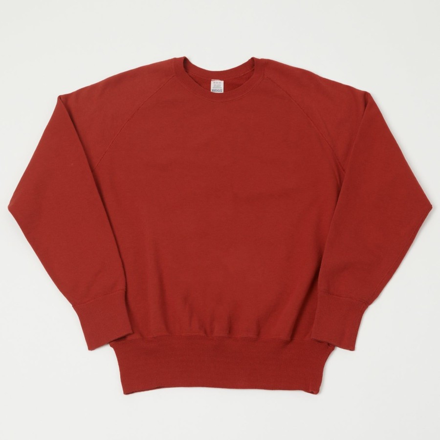 Clothing Warehouse & Co | Warehouse 461 Crew Neck Sweatshirt - Red