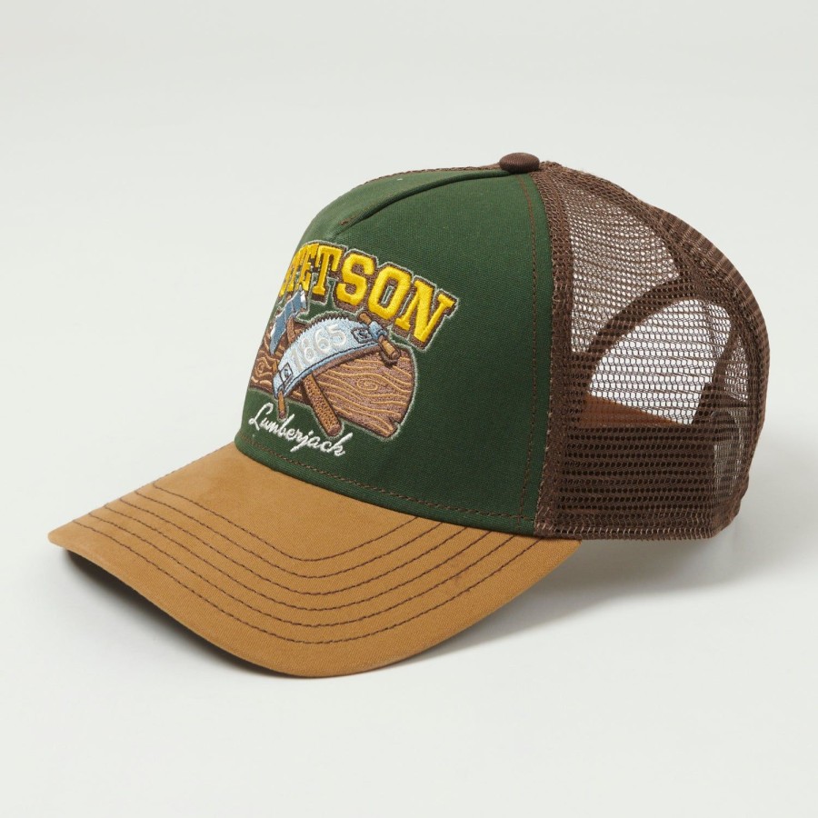 Accessories Stetson | Stetson 7761131-75 'Lumberjack' Trucker Cap