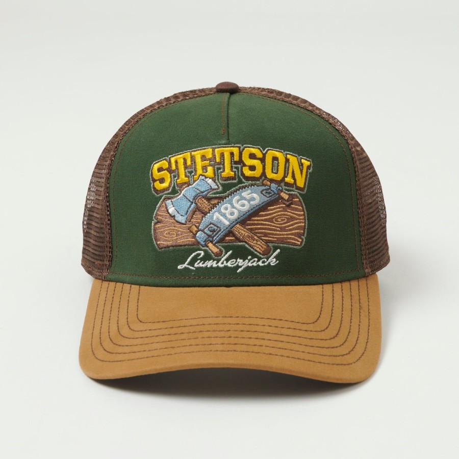 Accessories Stetson | Stetson 7761131-75 'Lumberjack' Trucker Cap