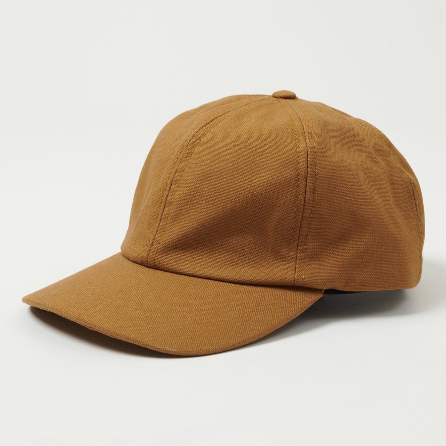 Accessories Crown Cap | Crown Cap Nailhead Canvas Ball Cap - Duck Brown