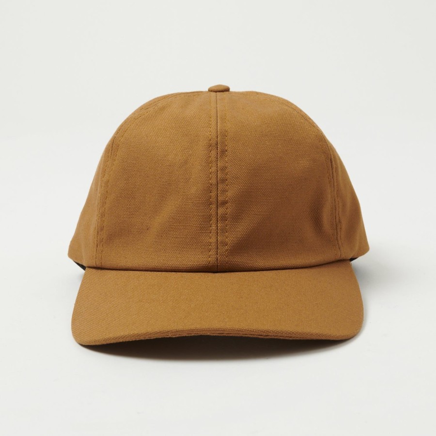 Accessories Crown Cap | Crown Cap Nailhead Canvas Ball Cap - Duck Brown