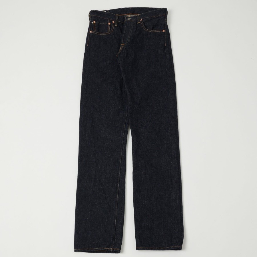 Clothing ONI Denim | Oni 525-Ni 16.5Oz Natural Indigo Regular Straight Jean - One Wash