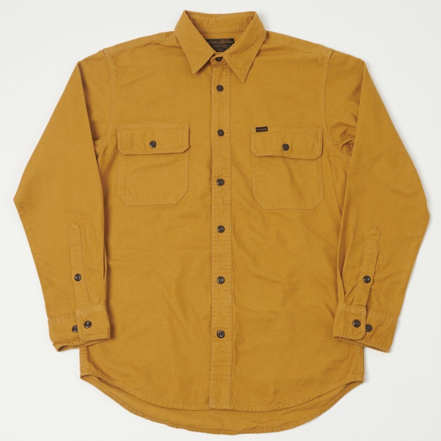 Clothing Filson | Filson Field Flannel Shirt - Nubuck Tan