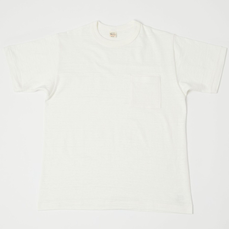 Clothing Warehouse & Co | Warehouse 4601 Pocket Tee - Off White