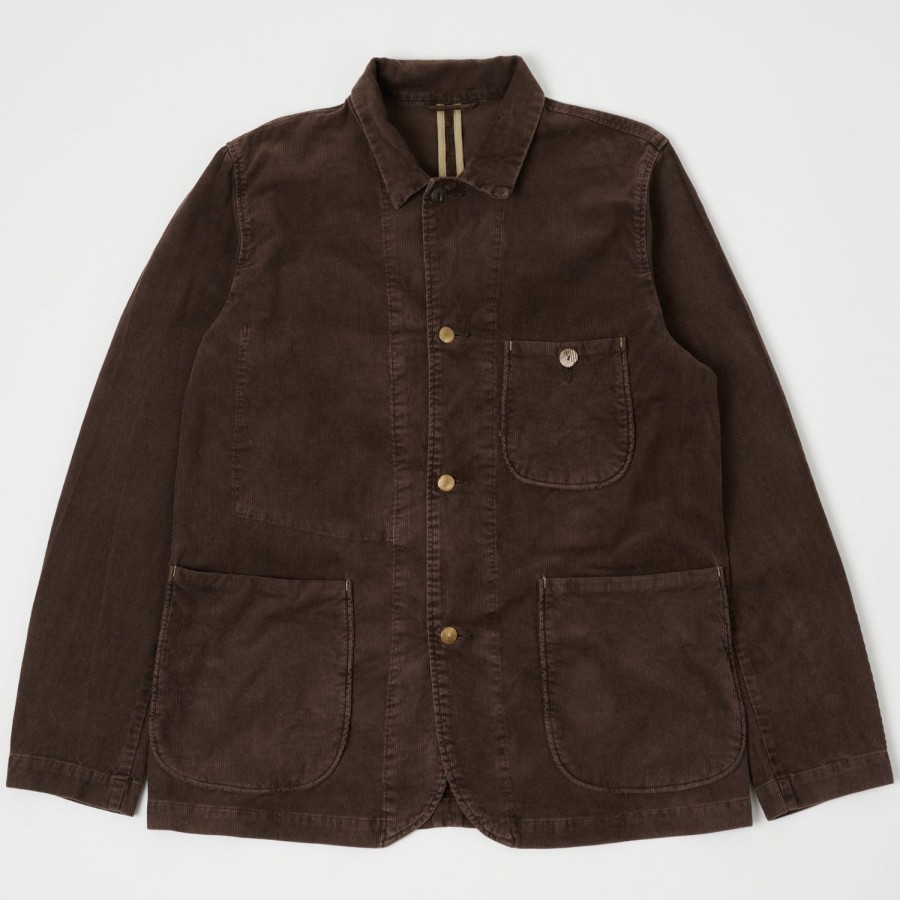 Clothing Spellbound | Spellbound 48-454H Corduroy Railroad Jacket - Brown