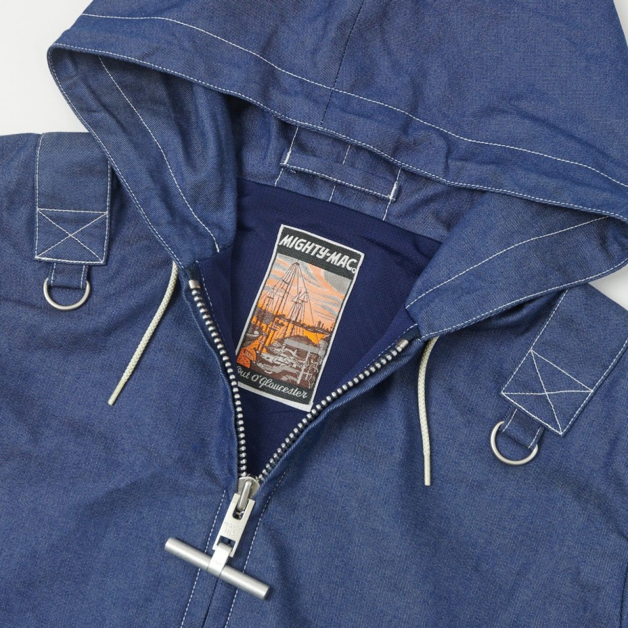 Clothing Mighty Mac | Mighty Mac Aro Deck Jacket Indigo