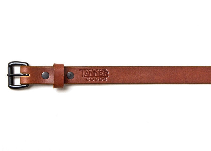 Accessories Tanner Goods | Tanner Goods Skinny Belt Cognac