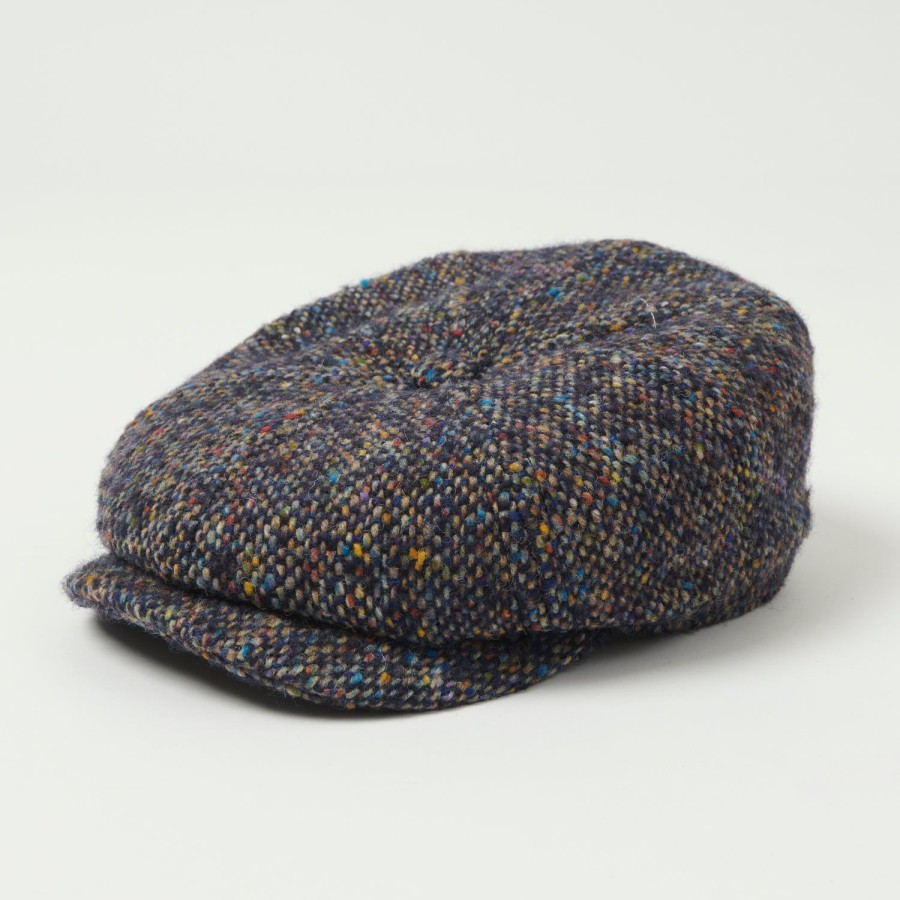 Accessories Stetson | Stetson Hatteras Donegal Tweed Flat Cap - Multi