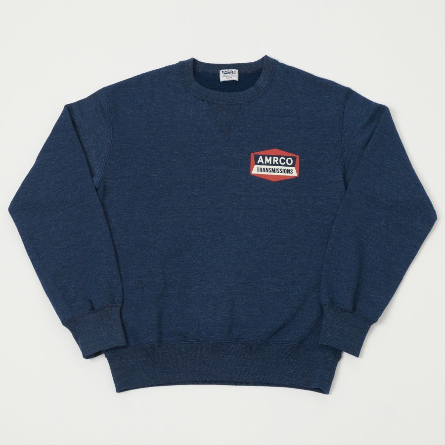 Clothing Pherrow's | Pherrow'S 'Amrco Transmissions' Sweatshirt - Navy