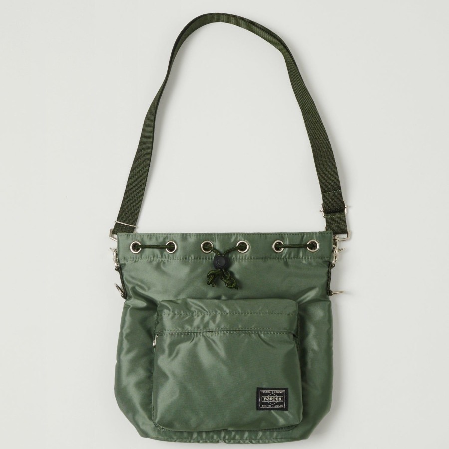 Accessories Porter - Yoshida & Co. | Porter-Yoshida & Co. Balloon Sac (S) - Sage Green