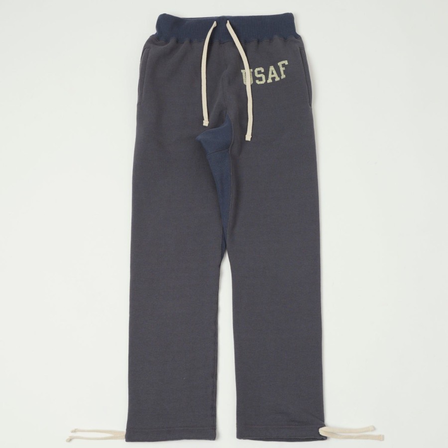 Clothing TOYS McCOY | Toys Mccoy 'Usaf' Heavyweight Sweatpants - Navy Grey