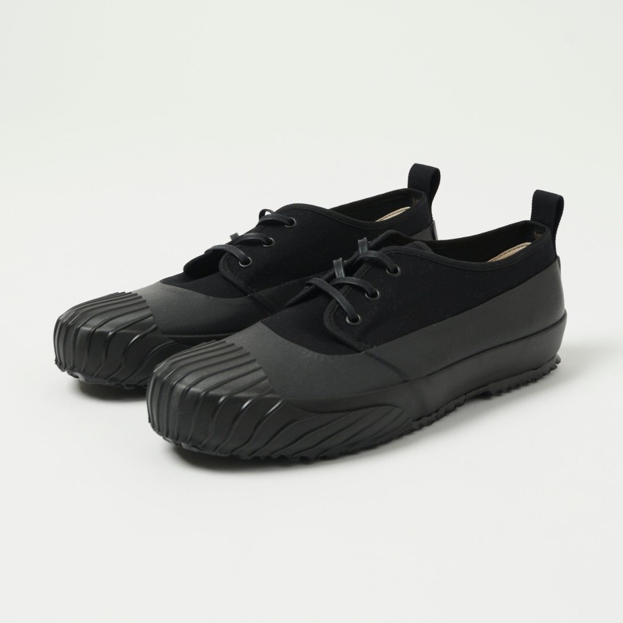 Footwear Moonstar | Moonstar Alweather Low Canvas/Rubber Sneaker - Black