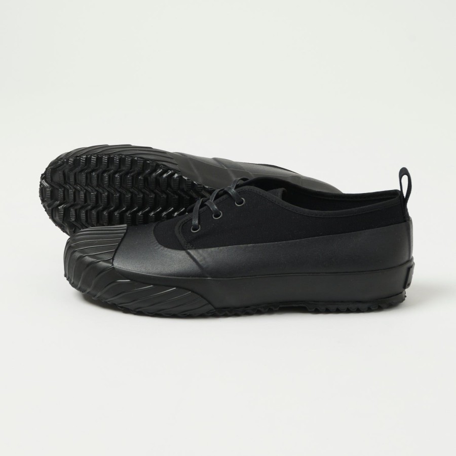 Footwear Moonstar | Moonstar Alweather Low Canvas/Rubber Sneaker - Black