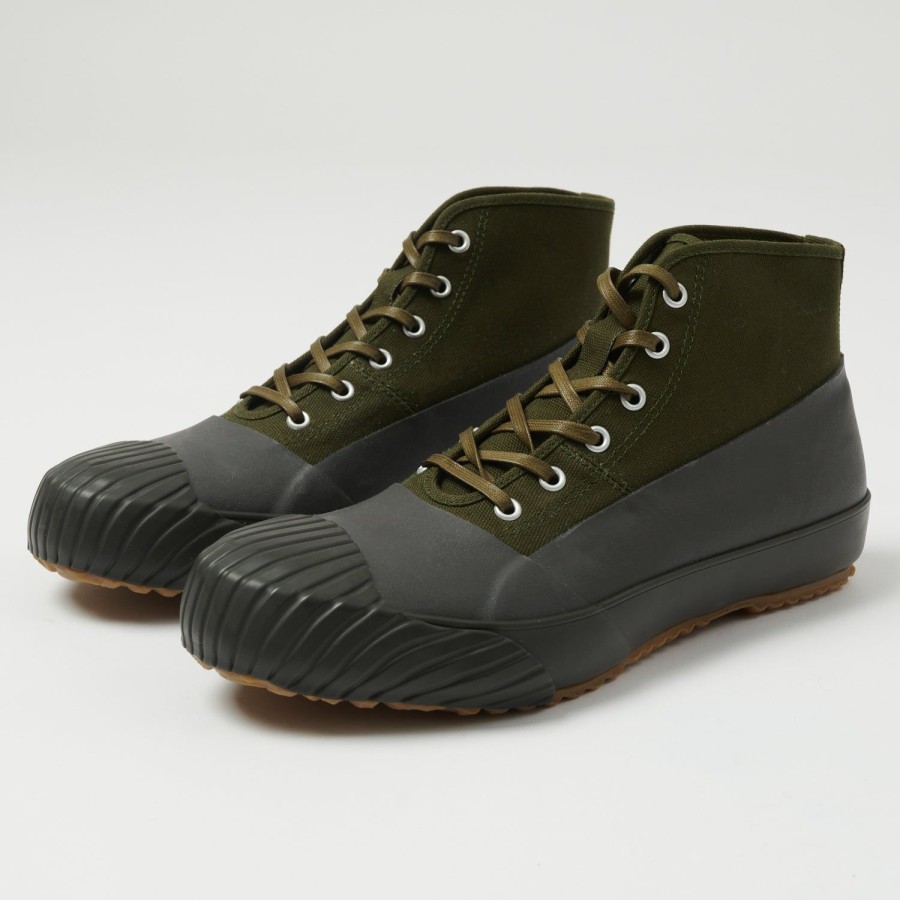 Footwear Moonstar | Moonstar Alweather Canvas/Rubber Sneaker - Khaki