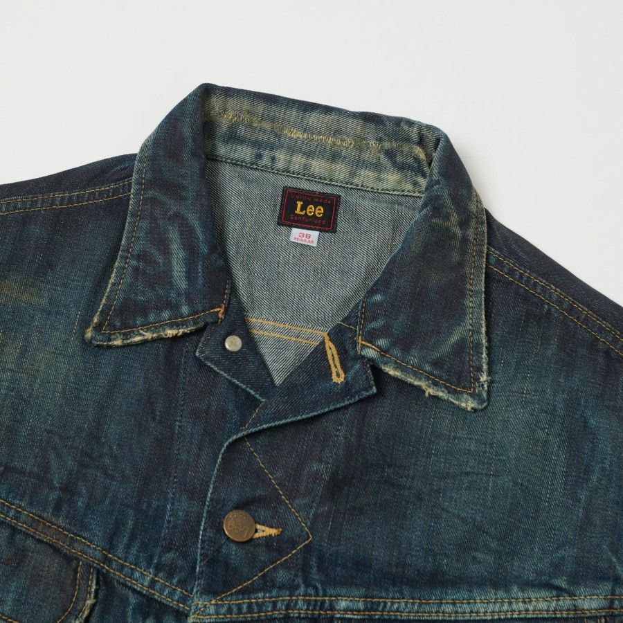 Clothing Lee Archives | Lee Archives 1946 'Riders' 101J Denim Jacket - Heavy Wash