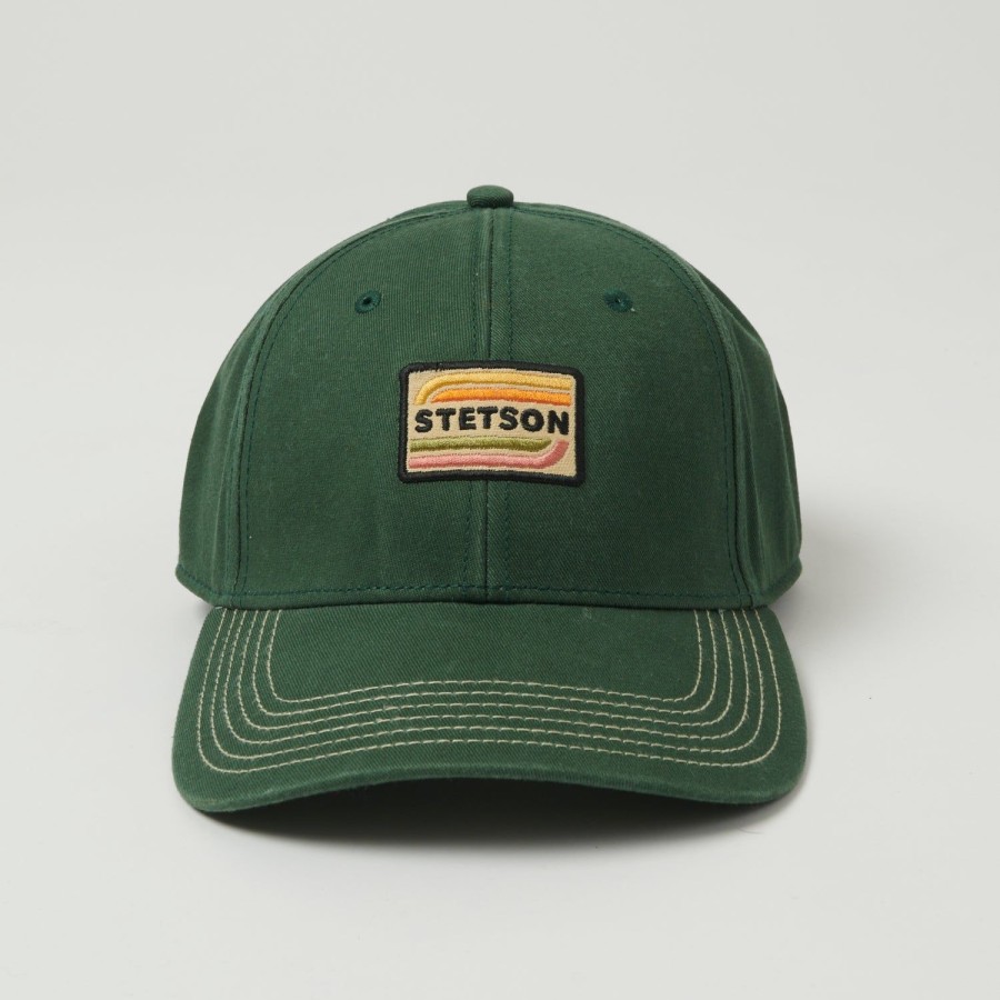 Accessories Stetson | Stetson Cotton Baseball Cap - Green