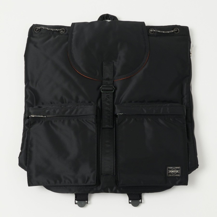 Accessories Porter - Yoshida & Co. | Porter-Yoshida & Co. Tanker Ruck Sack - Black