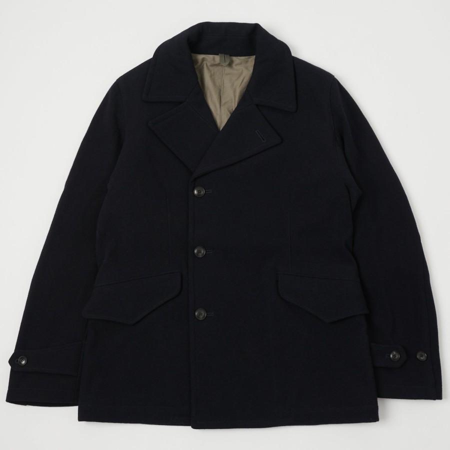 Clothing Gorouta | Gorouta 0304 Wool Coat - Navy