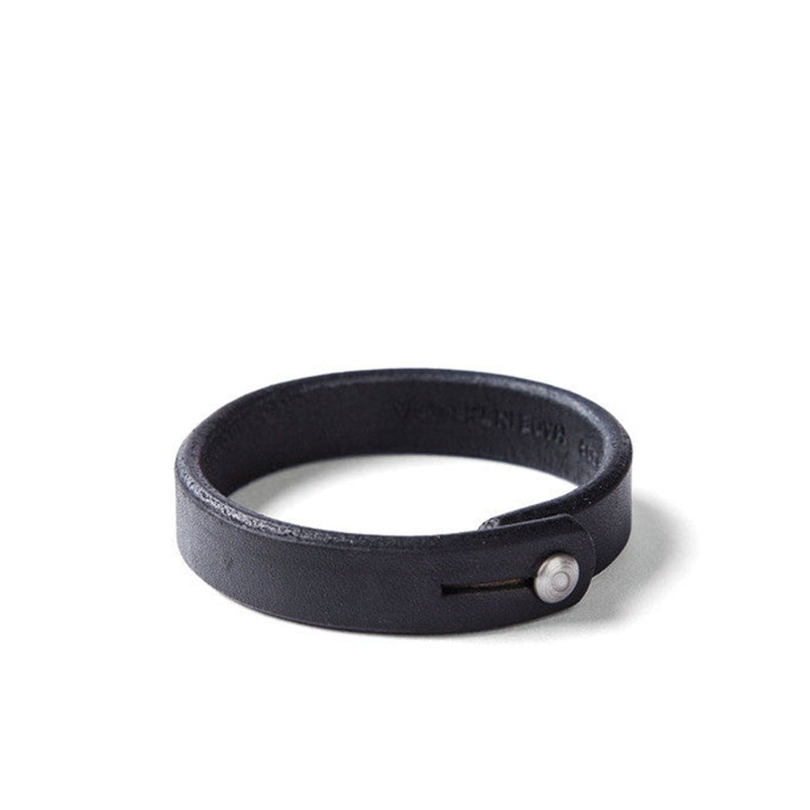 Accessories Tanner Goods | Tanner Goods Single Wristband Black