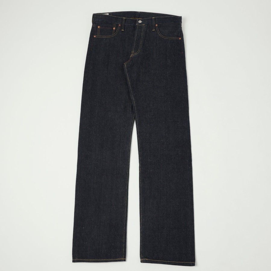 Clothing ONI Denim | Oni 575 22Oz Natural Indigo 'Kabuki' Selvage Regular Straight Jean - One Wash