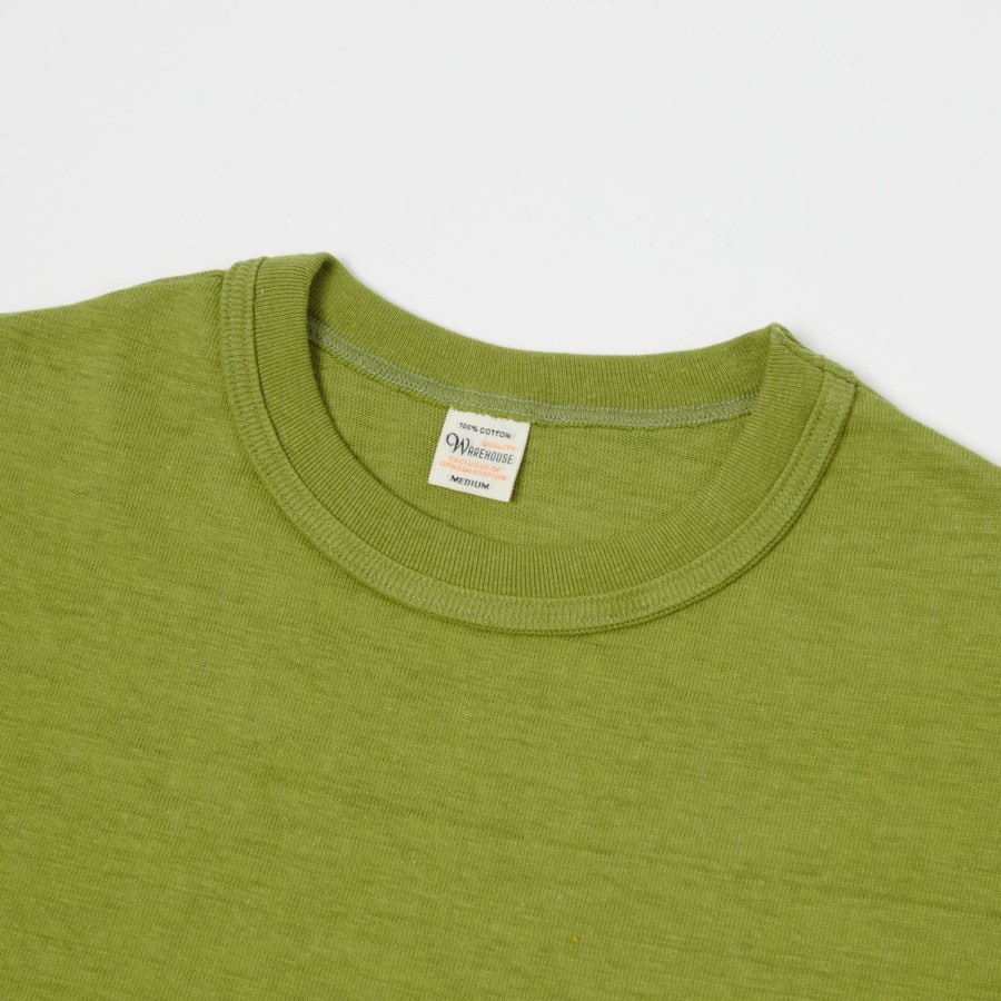 Clothing Warehouse & Co | Warehouse 4601 Pocket Tee - Grass Green