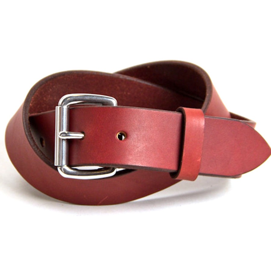 Accessories Tanner Goods | Tanner Goods Standard Belt Mahogany