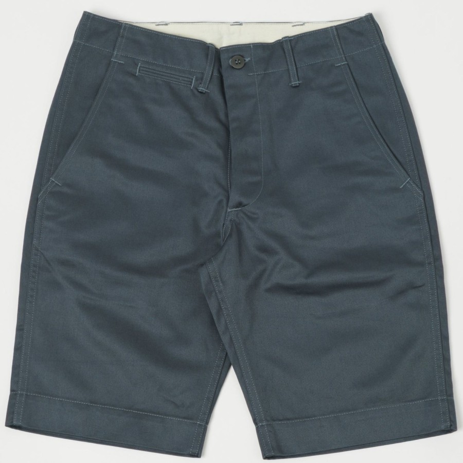 Clothing Warehouse & Co | Warehouse 1204 Chino Short - Blue Grey