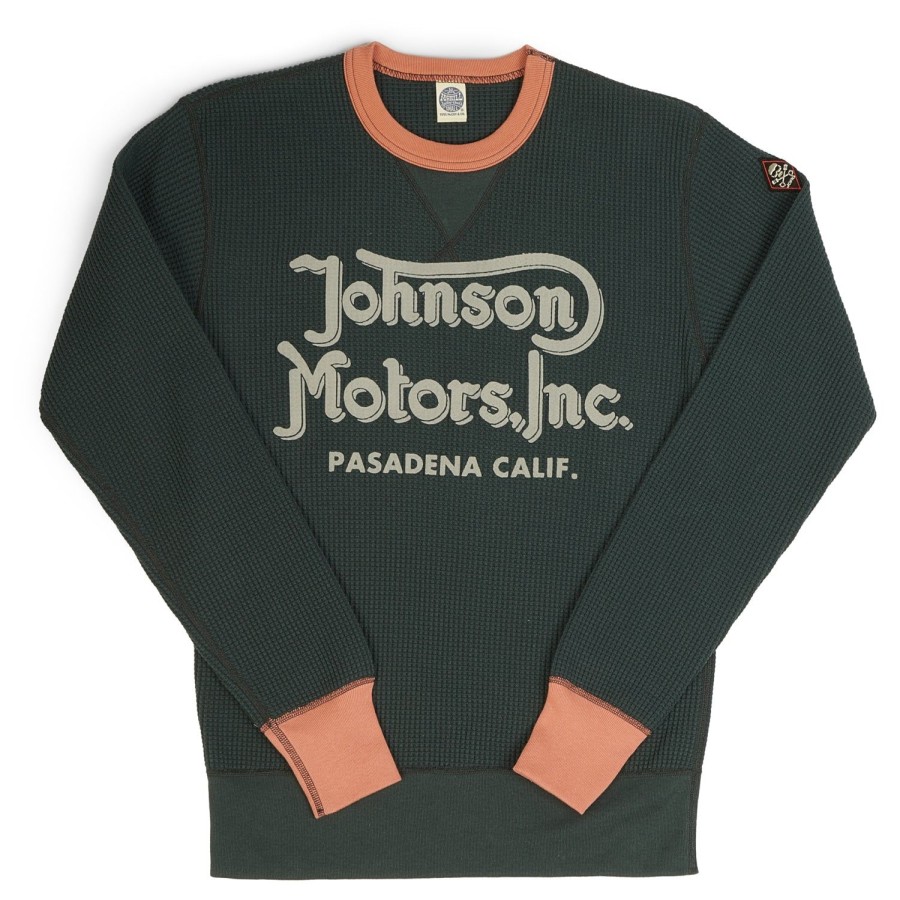 Clothing TOYS McCOY | Toys Mccoy Tmc2058 'Johnson Motors' Waffle Knit Sweatshirt - Black