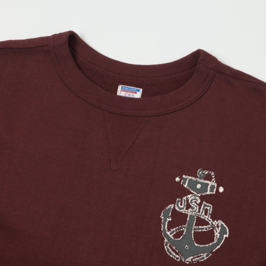 Clothing Dubbleworks | Dubbleworks Elyria Ohio Sweatshirt - Burgundy