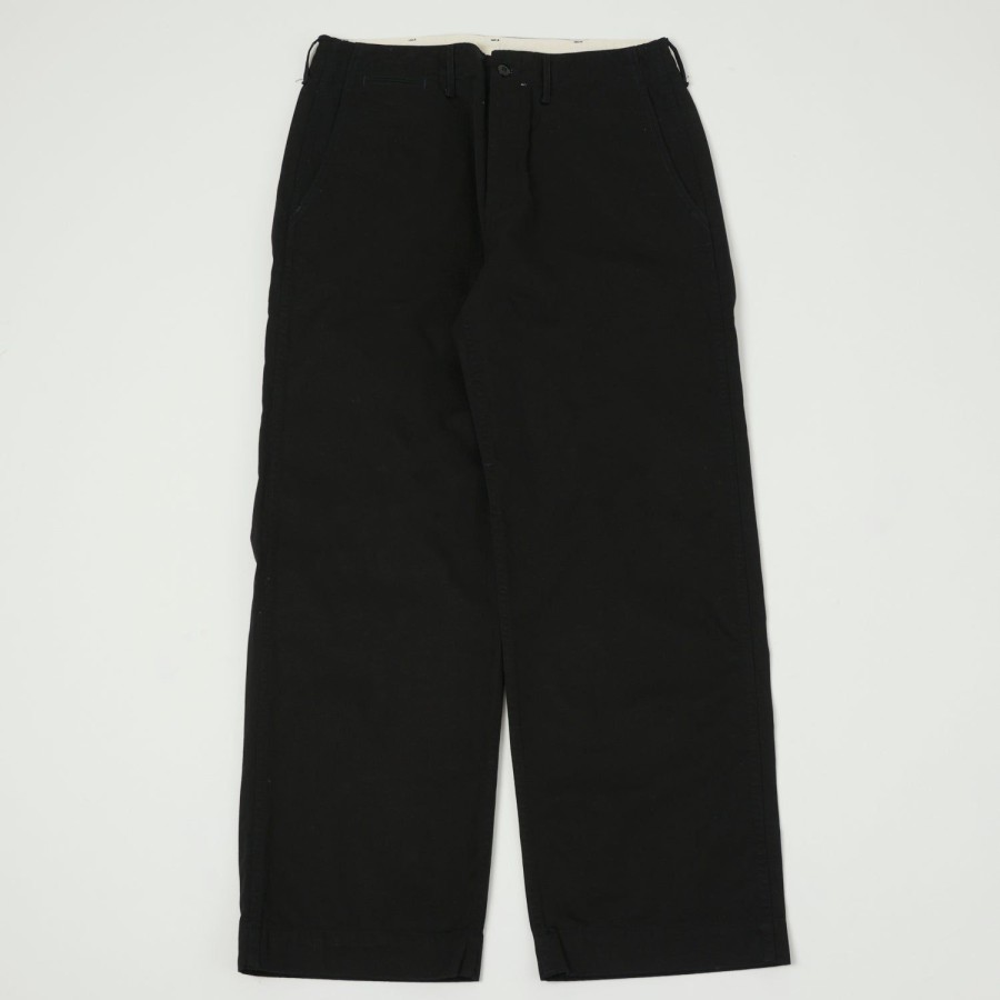 Clothing Full Count | Full Count 1201 U.S. Army Combat Chino - Black