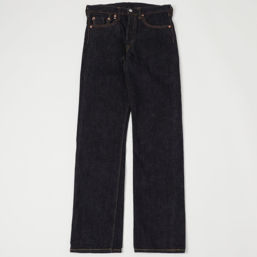 Clothing Full Count | Full Count 1108Xxw 15.5Oz 'Plain Pocket' Regular Straight Jean - One Wash