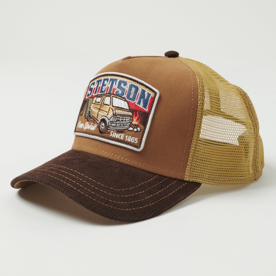 Accessories Stetson | Stetson 7751186-67 'Camper' Trucker Cap