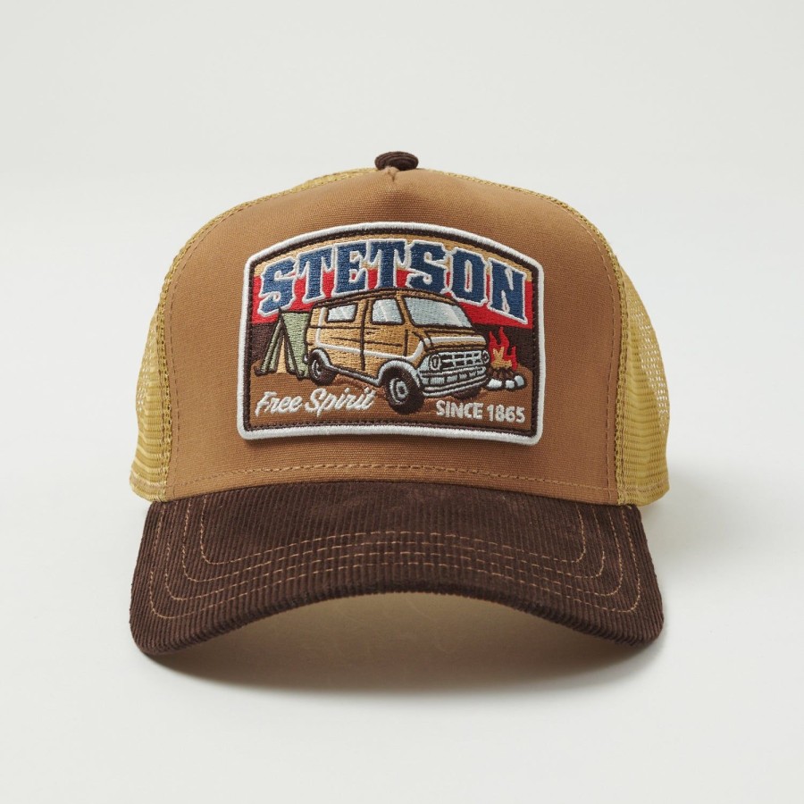 Accessories Stetson | Stetson 7751186-67 'Camper' Trucker Cap